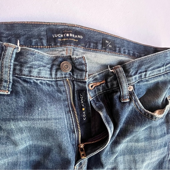 Lucky Brand Dark Blue Men's Straight Jeans - Picture 5 of 11